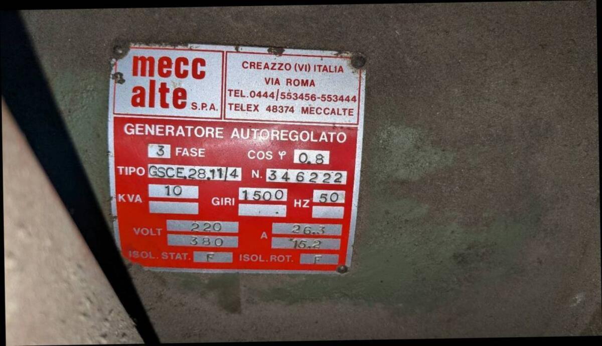 Notstromaggregat 10 KVA 3