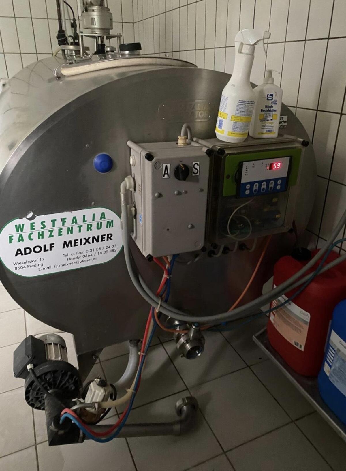 Milchtank GEA 1.250 l 3