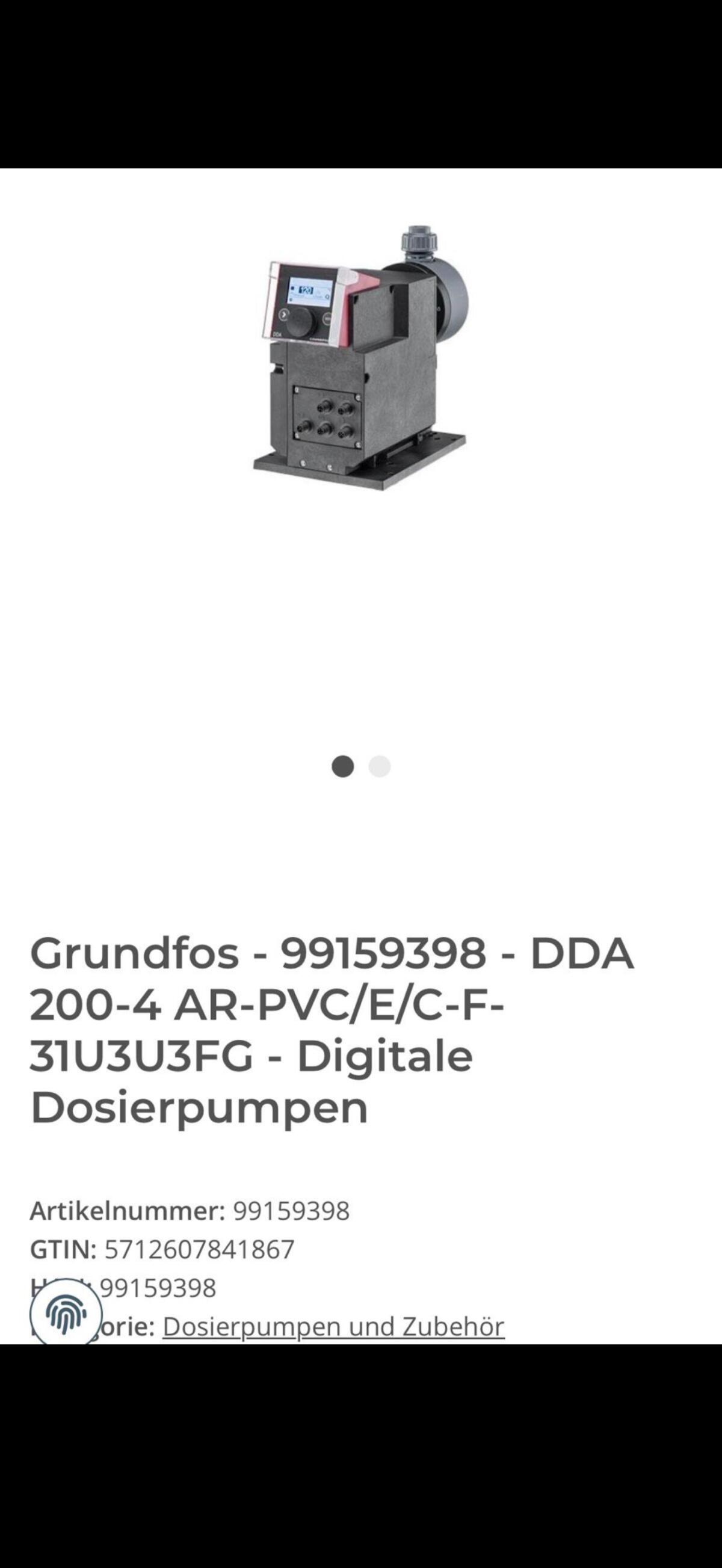 Grundfos Dosierpumpe DDA 200-4 2
