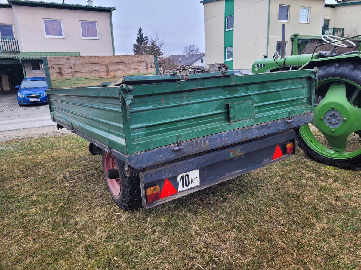 Traktoranhänger, 3-Seitenkipper 3