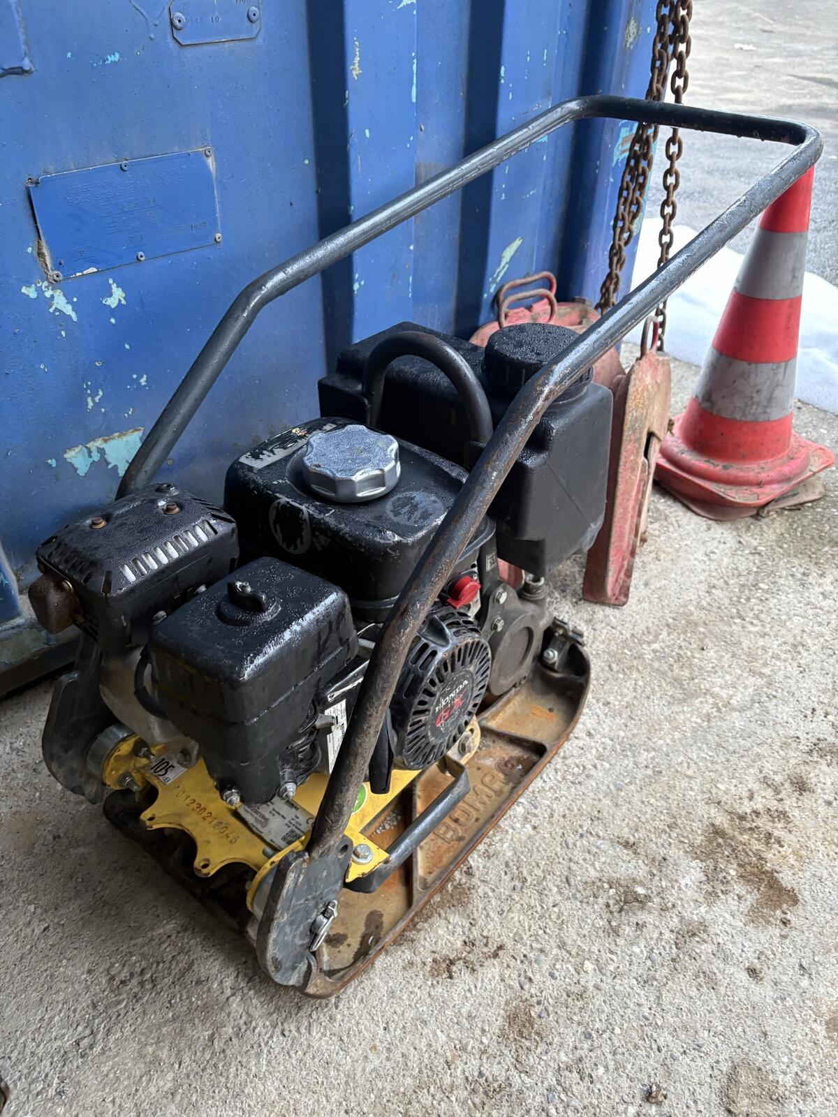 Bomag Rüttelplatte BP 10/35 3