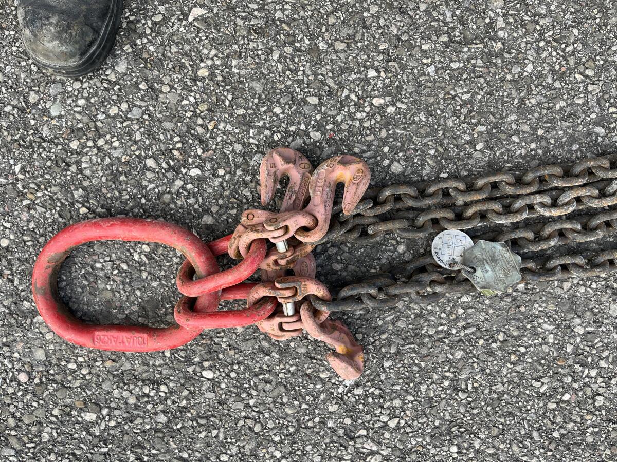 Verkaufe 4er Kettengehänge verkürzbar, Kettenstärke 10 mm. 2