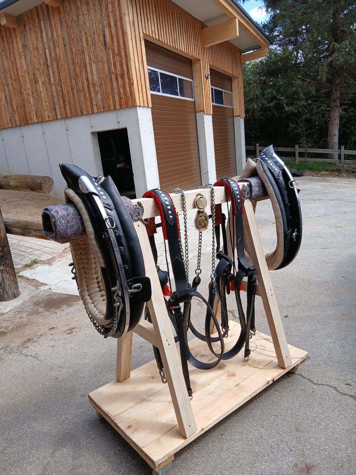 Zweispänner Noriker Kummet 3