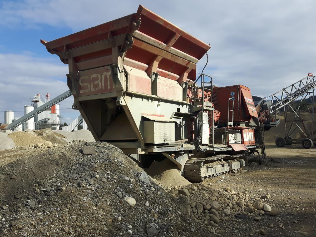Mobile Siebanlage SBM 13-18 Ramax 3