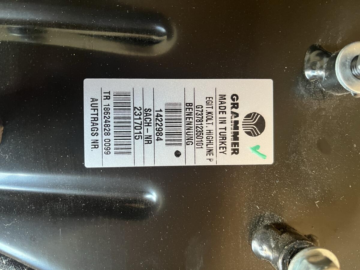 Fendt Beifahrersitz 3