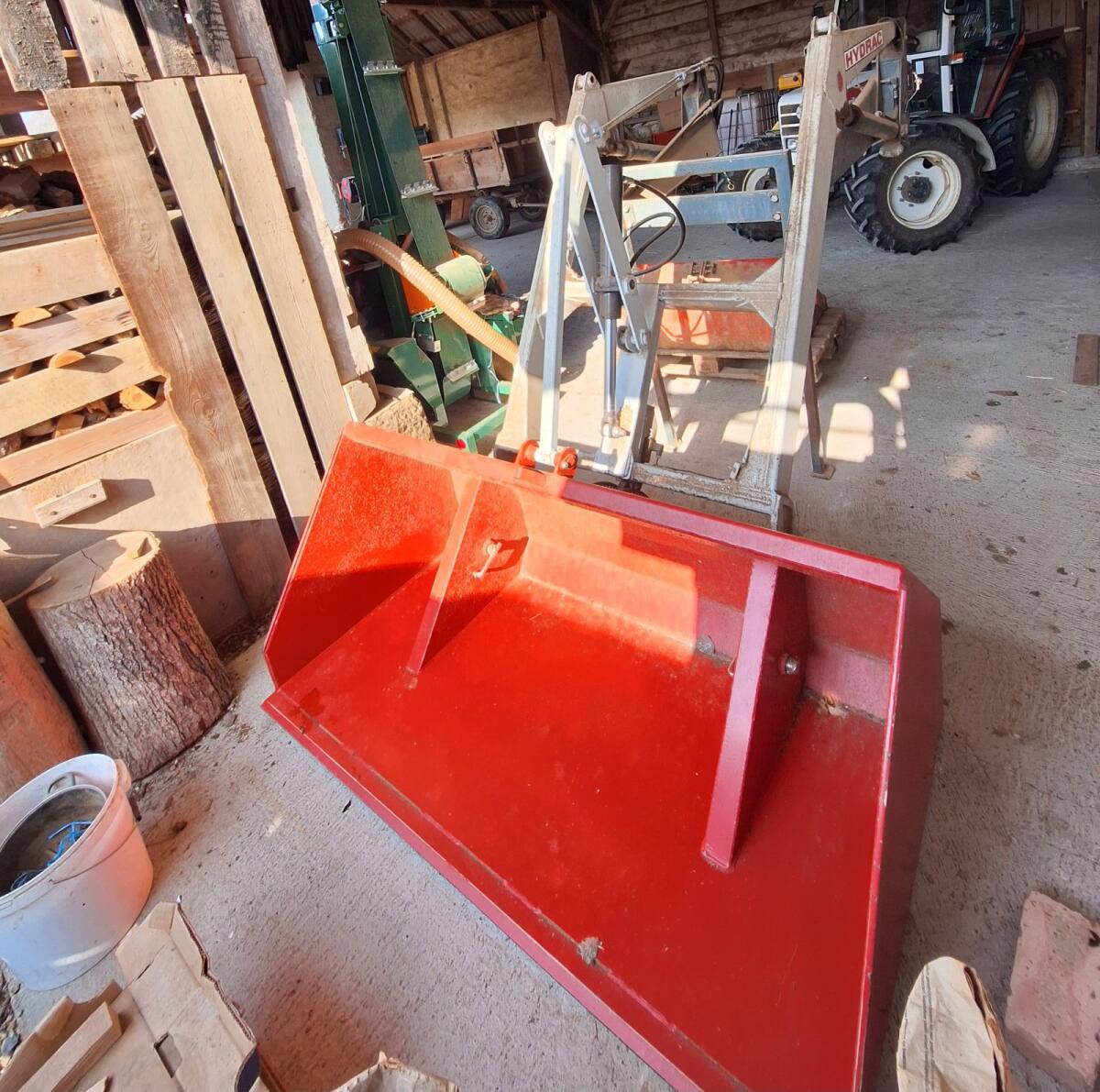 Voll-hydraulischer Hydrac Frontlader 2