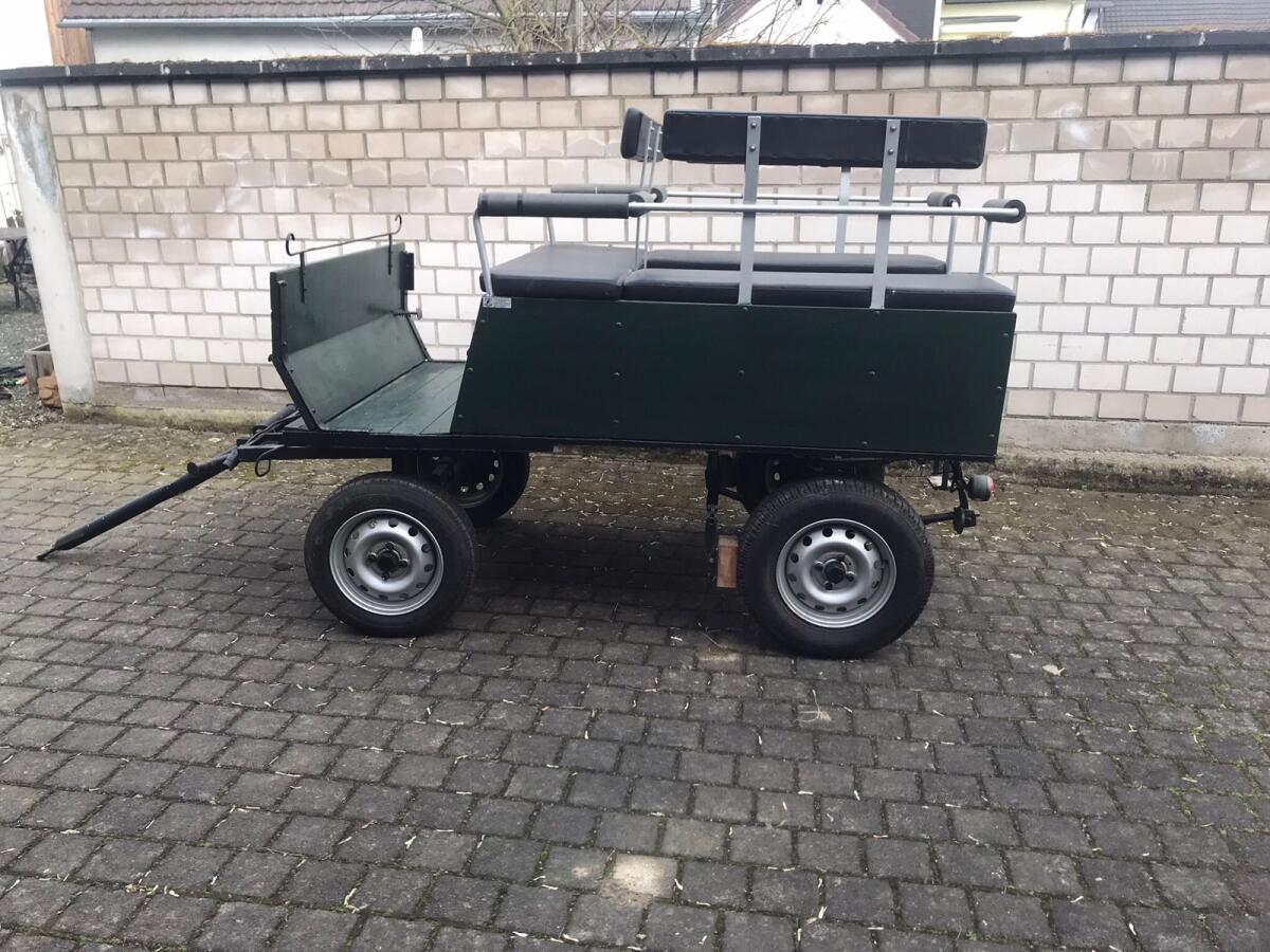 Kutsche für Traktor, Pony, Pferd, Oldtimer 3