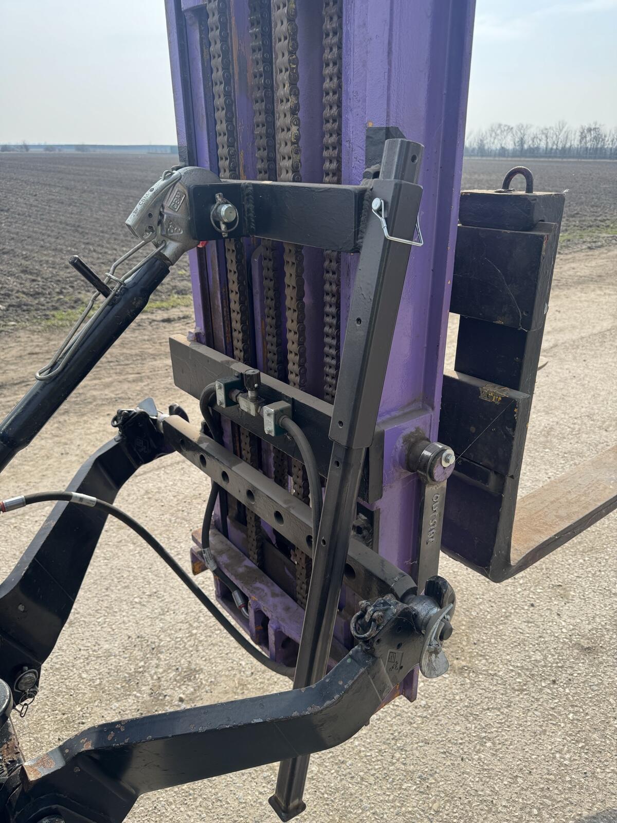 Heckstapler, Hubmast 6 m 2