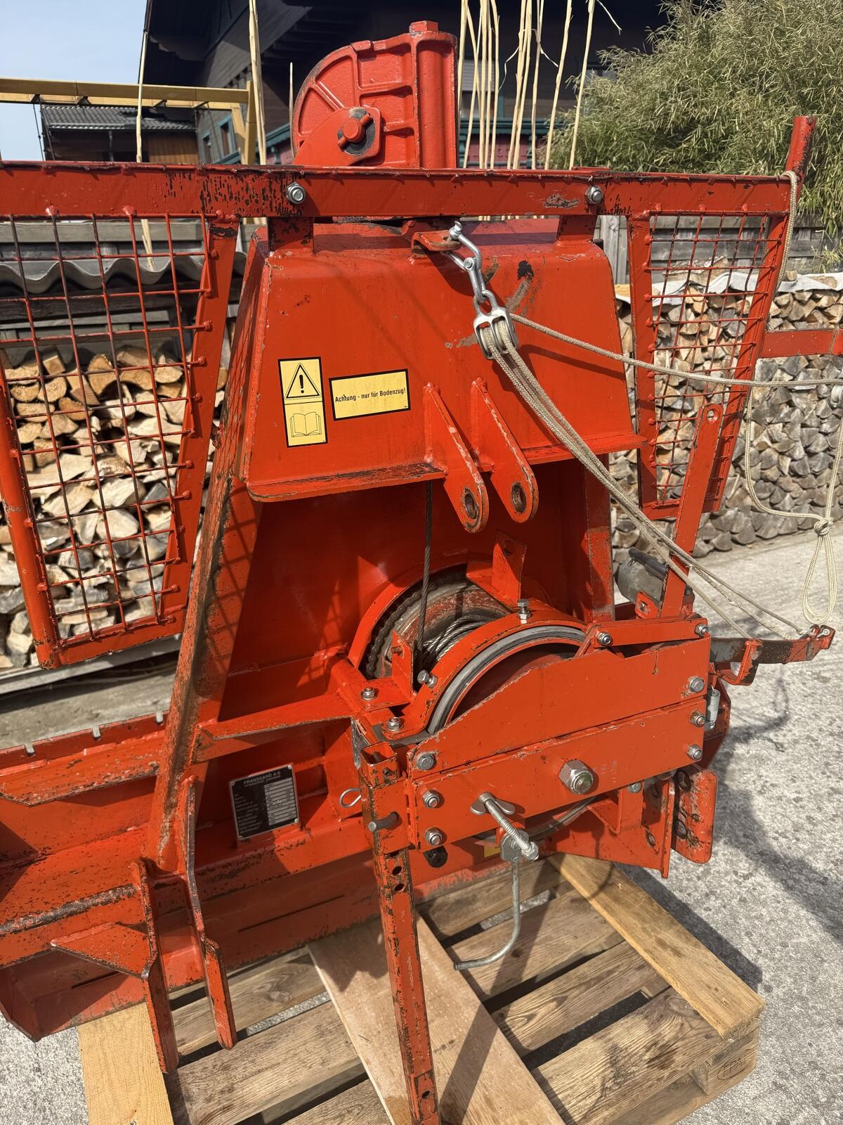 Fransgard V4000s Seilwinde 2