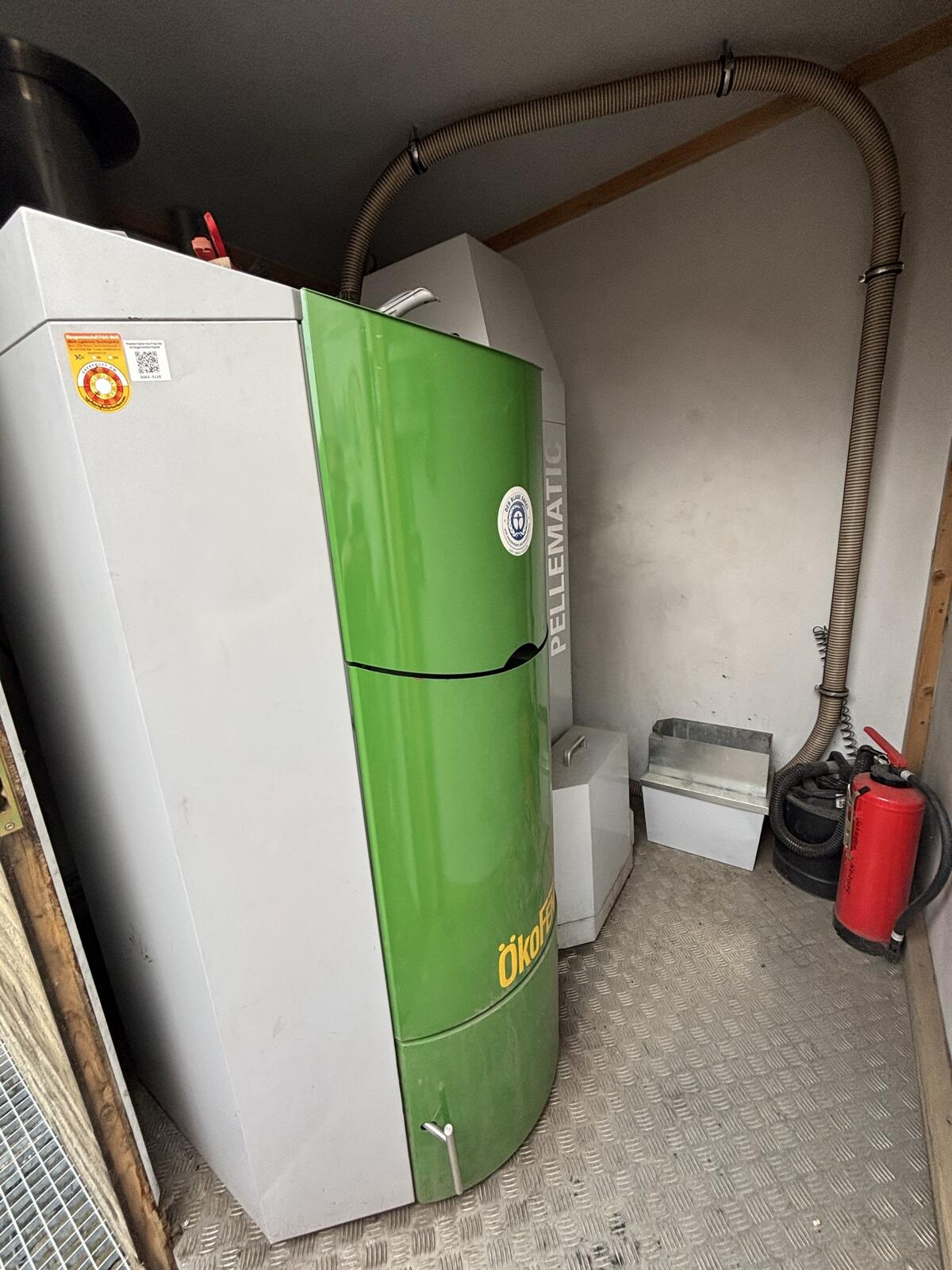 Pelletheizcontainer 2