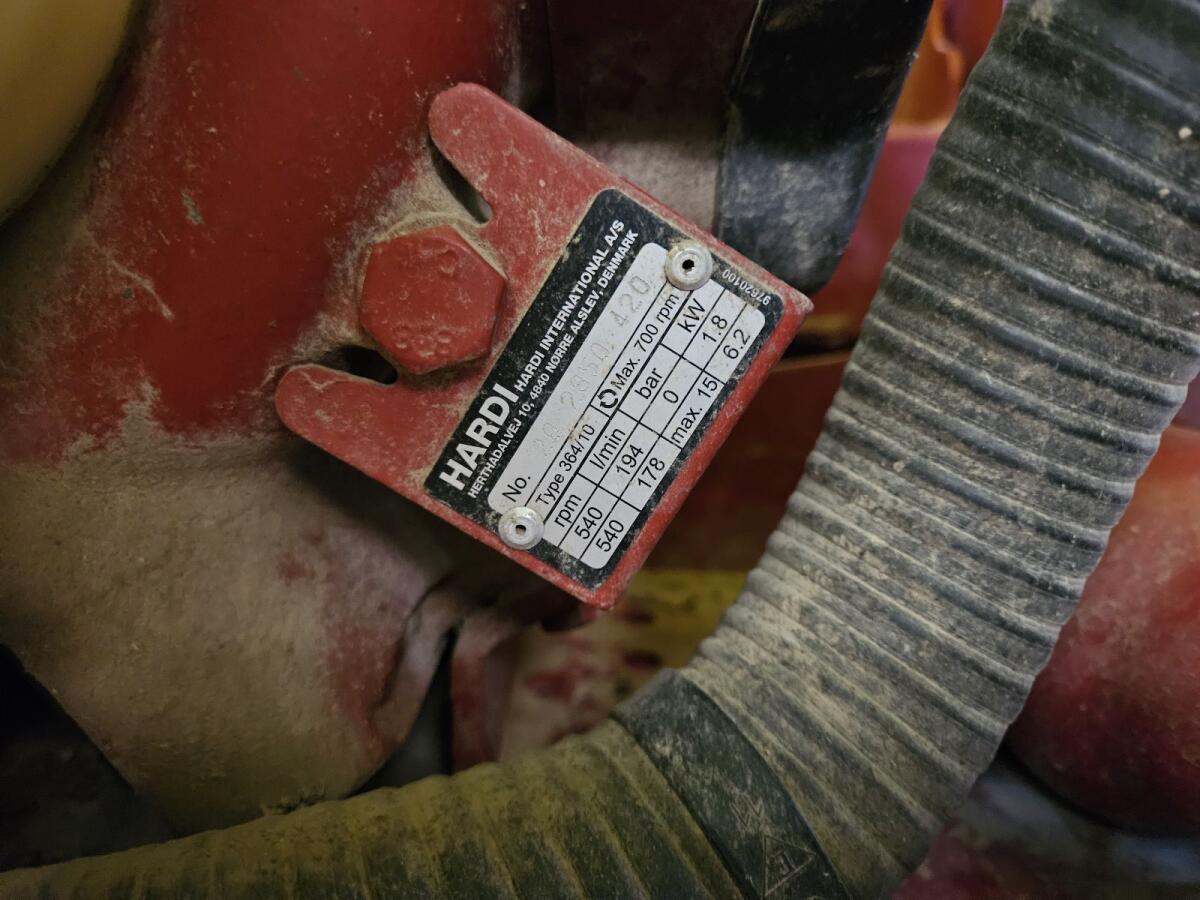 Hardi Pumpe Bj. 2021 2