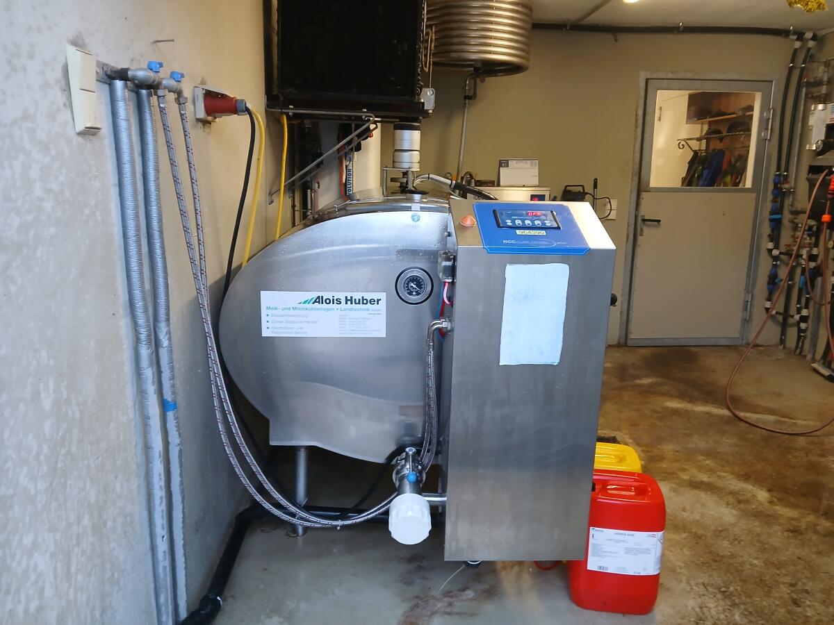 Milchtank 1.200 l Müller HCC-Clean Control 2