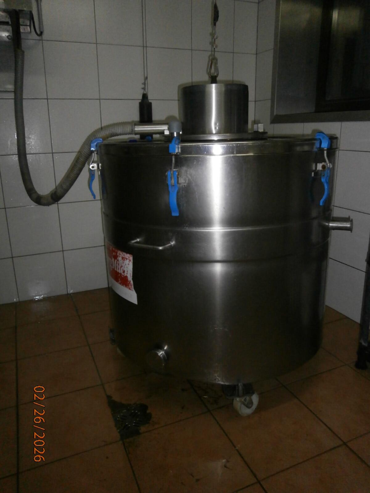 Milchtank mit Kühlung 2