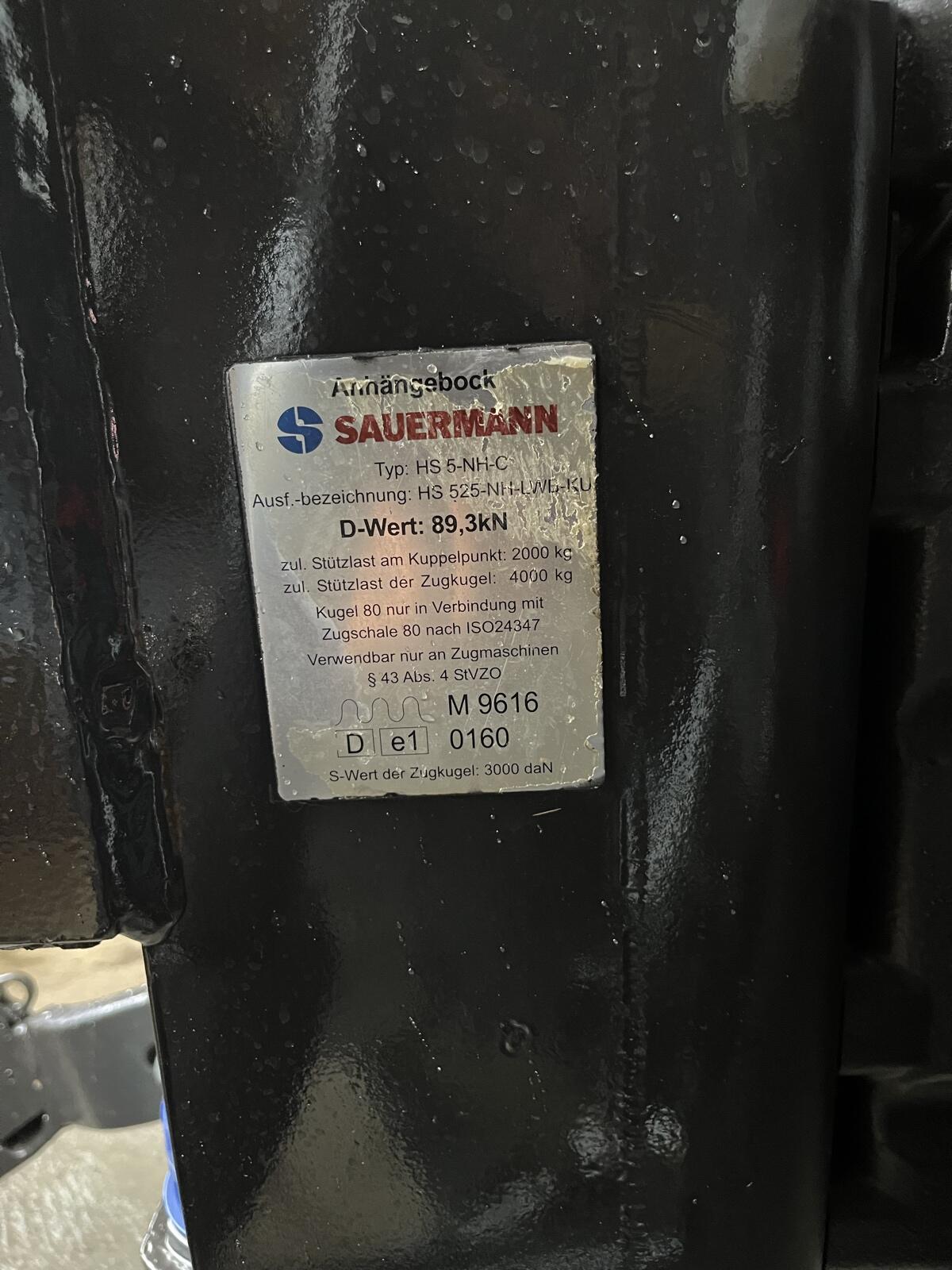 Sauermann Anhängeschlitten mit K80 3