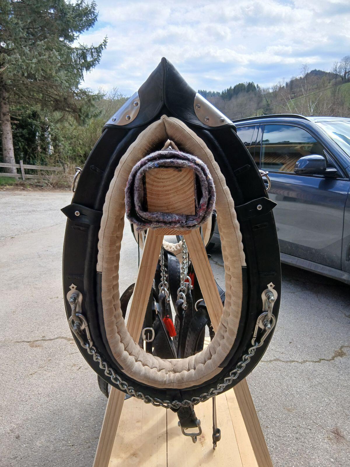 Zweispänner Noriker Kummet 2