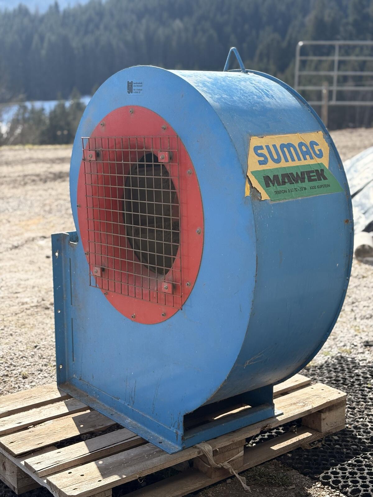 Heubelüftung Sumag Mawek 3