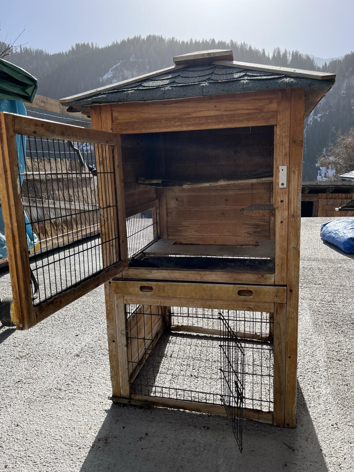 Hasenstall Kaninchenstall 2