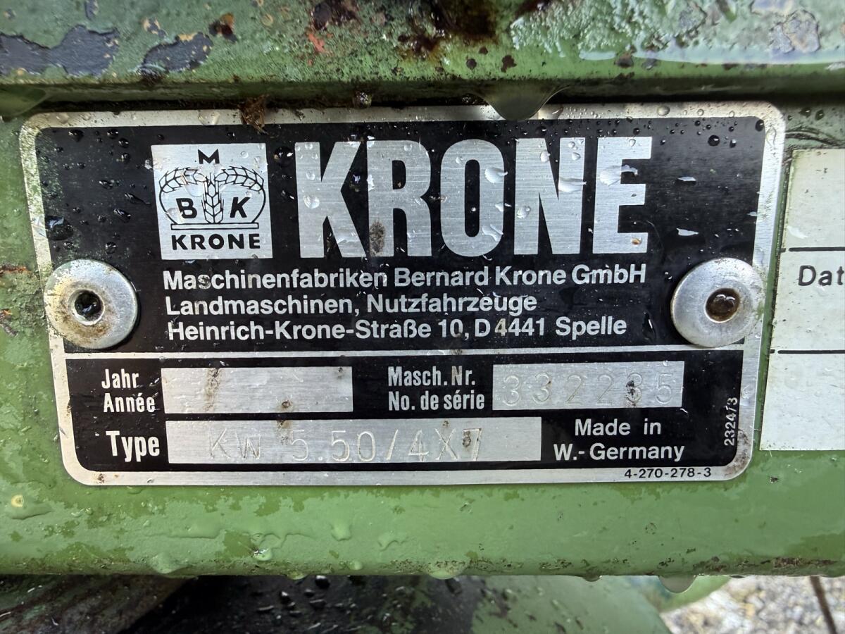 Krone Kreiselheuer 5,5 m 3