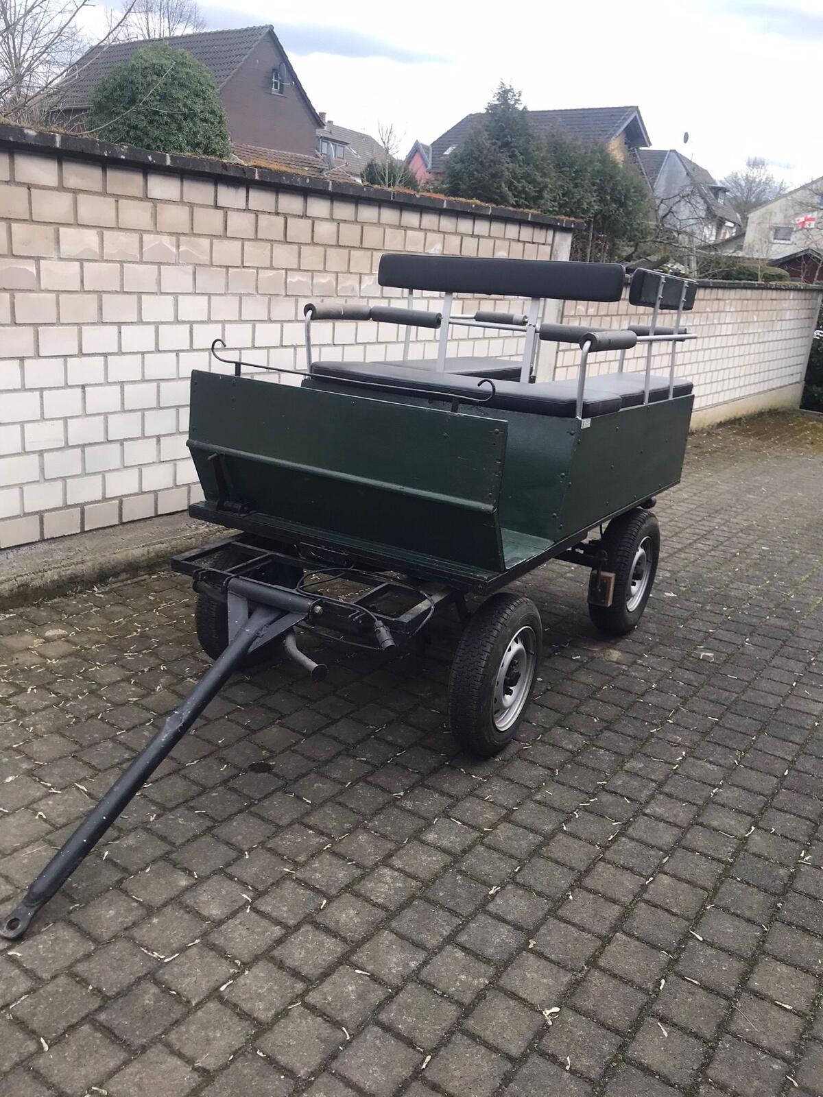 Kutsche für Traktor, Pony, Pferd, Oldtimer 2