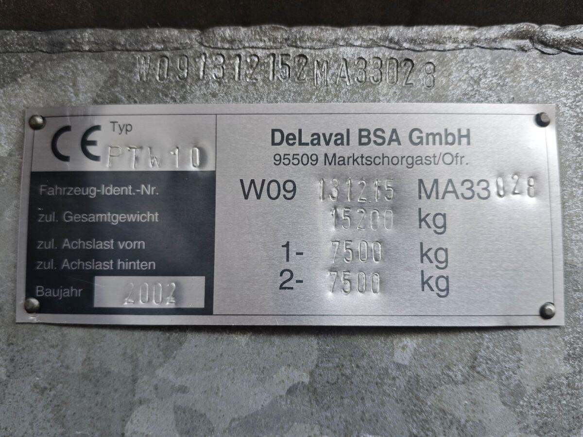 Güllefass De Laval PTW 10 2