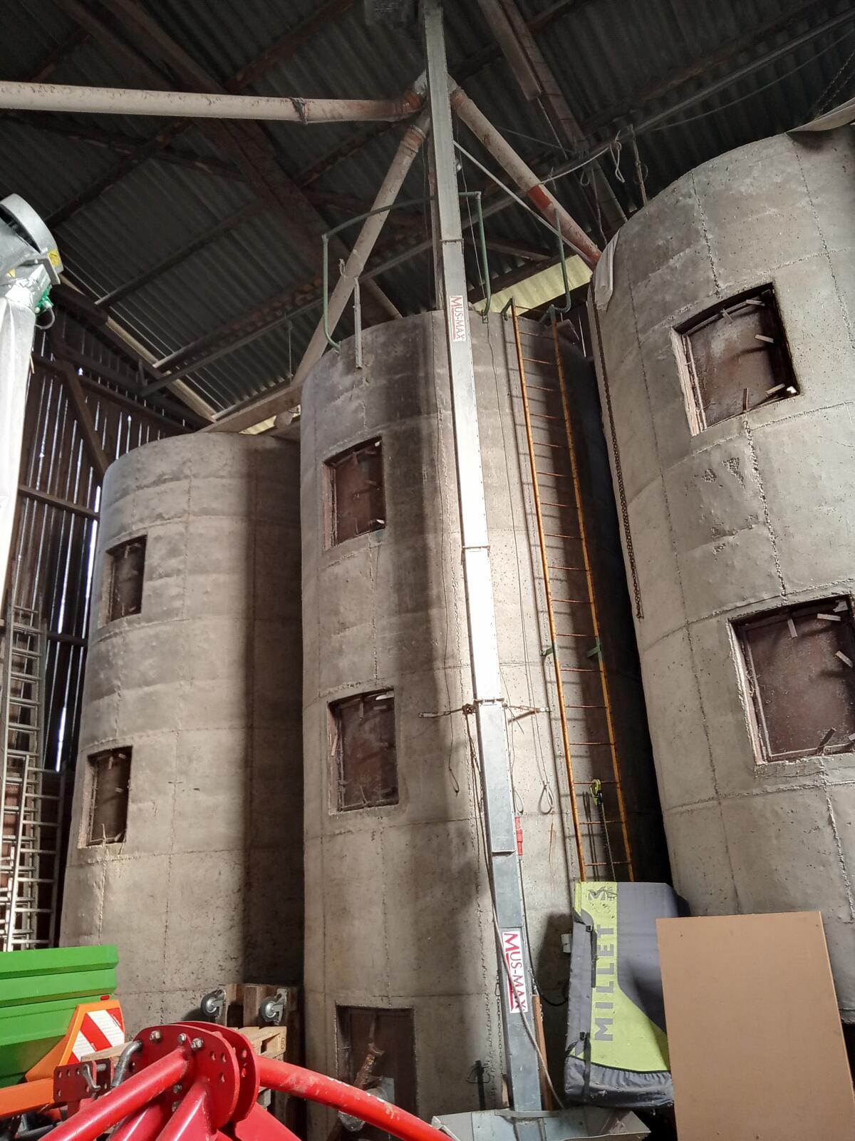 Gruber Getreidesilo, Elevator, Getreideschnecke 2