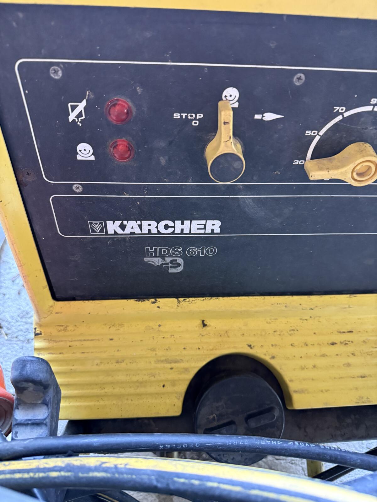 Kärcher Dampfstrahler HDS610 2