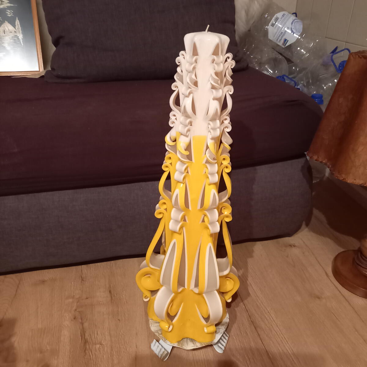 Riesenkerze Osterdeko 3