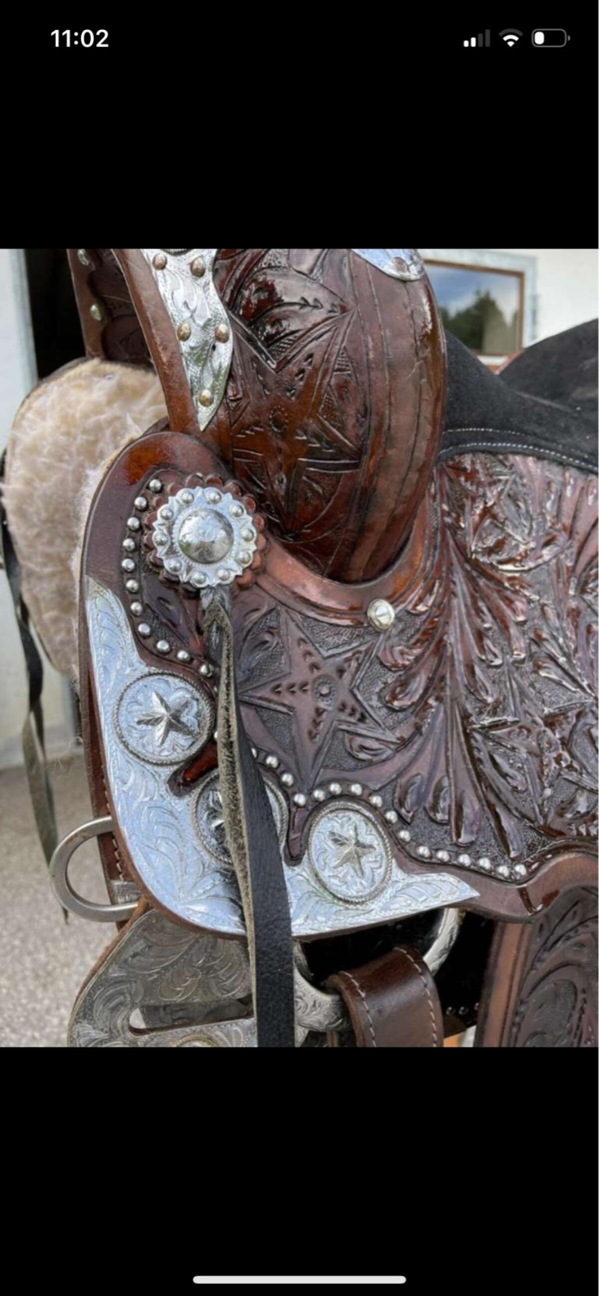 Westernsattel 17 Zoll 2