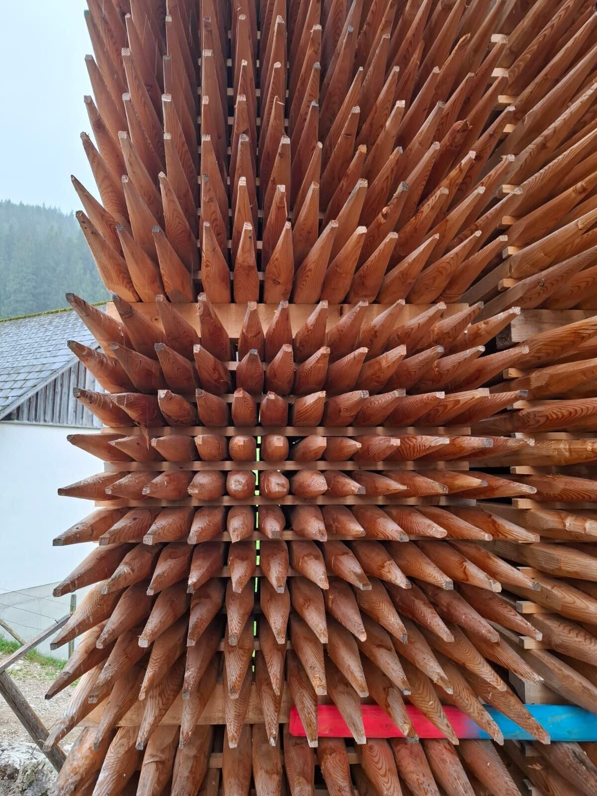 Lärchen Stipfel, Hagsteher, Weidepfähle 2