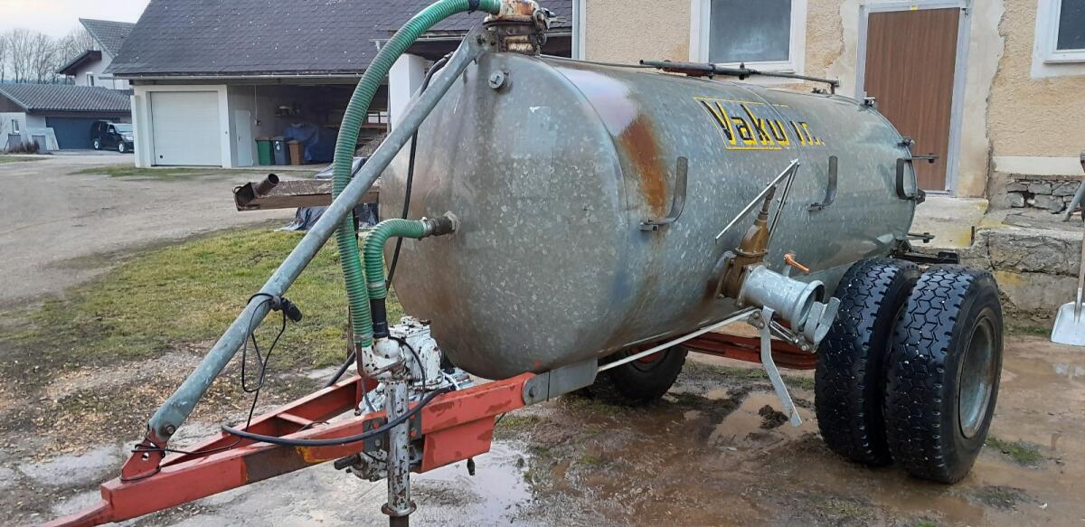 Gülleanhänger Vakummat 4.000 l 2