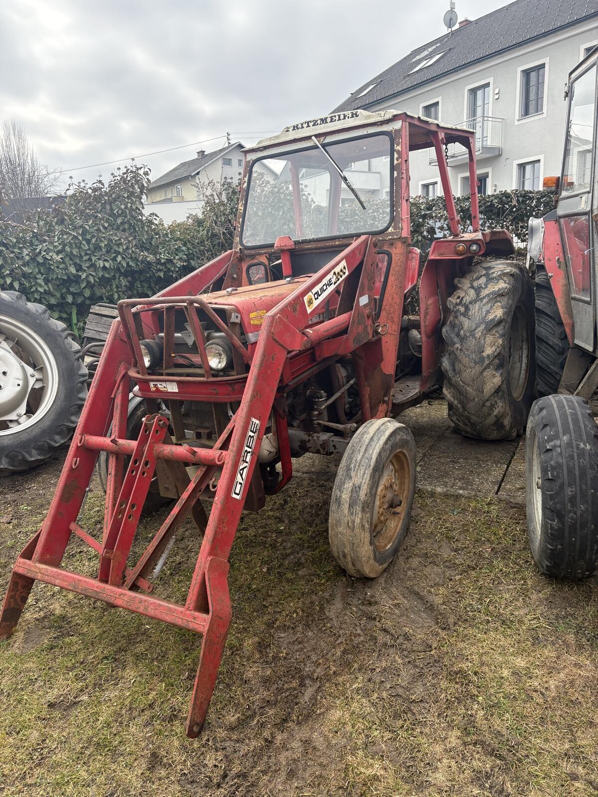 Massey Ferguson 135 mit Frontlader 2
