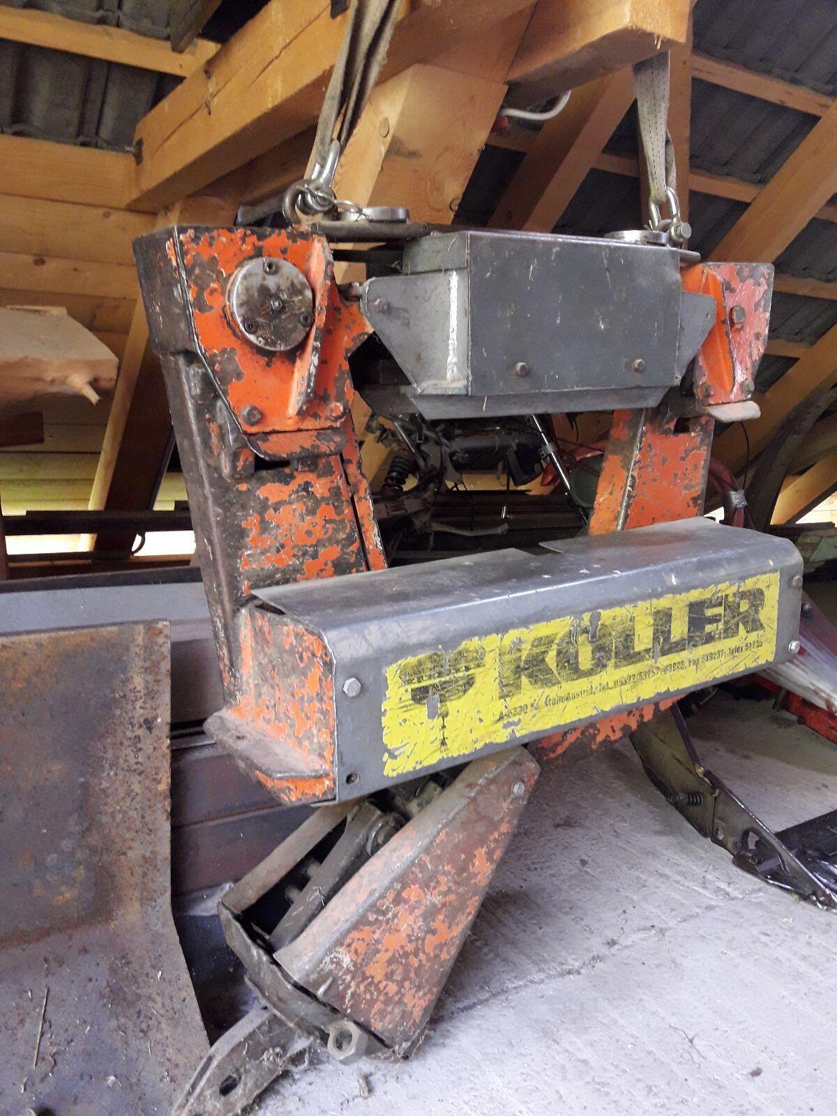 Seilbahn Traktor mit Koller Laufwagen 2