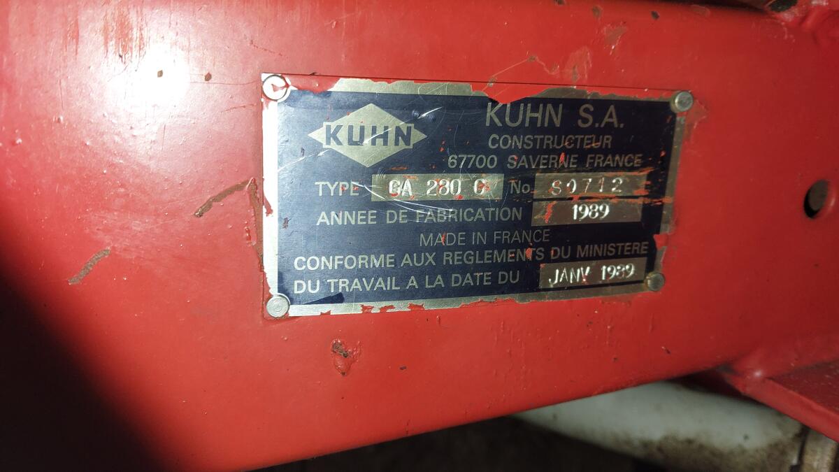 Schwader Kuhn GA 280 3