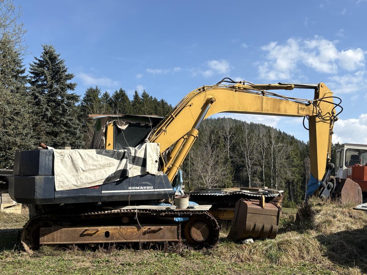 Komatsu PC150 Hydraulikbagger / Kettenbagger 2