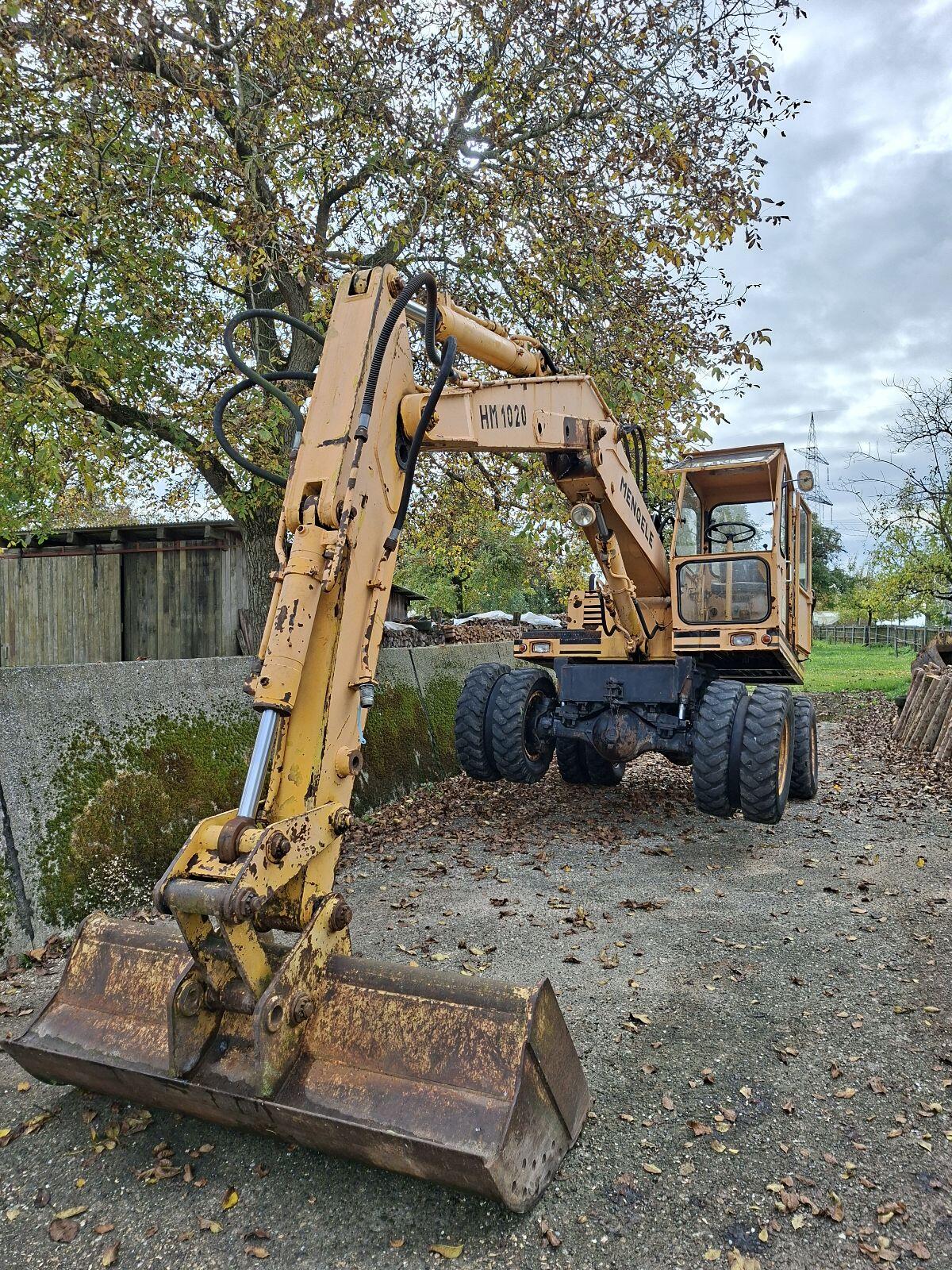 Mengele Mobilbagger Hm 1020 3
