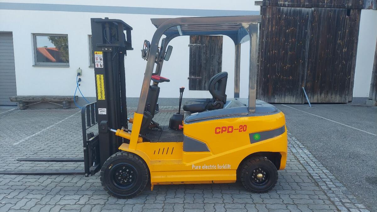 Elektrostapler 2 Tonnen CPD-20 – neu, ca. 6 Bstd. 2