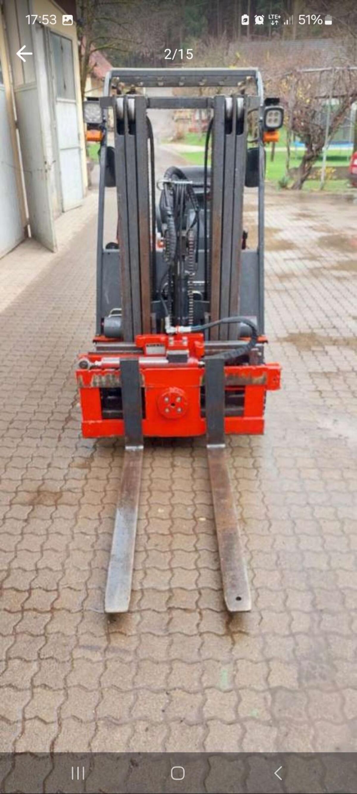 Nissan Gabelstapler Elektrostapler 2