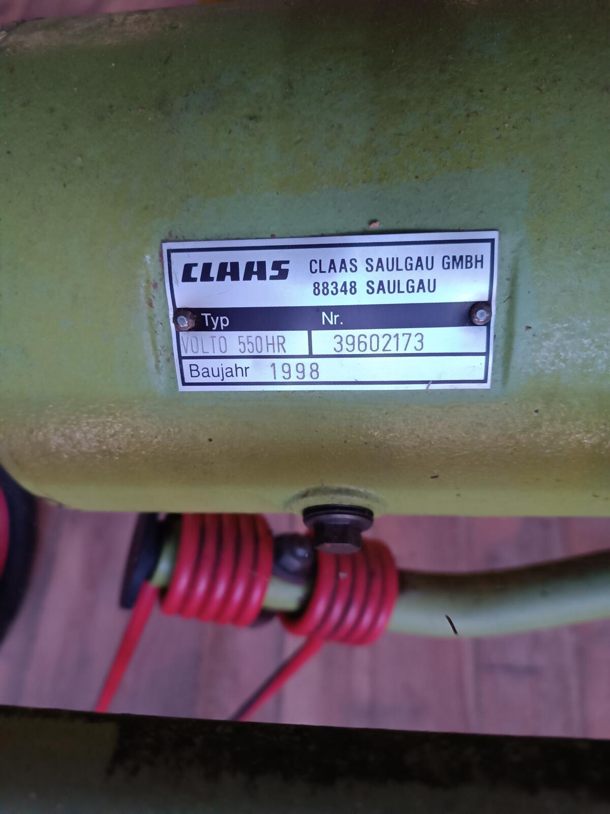 Claas Volto 550 HR 3