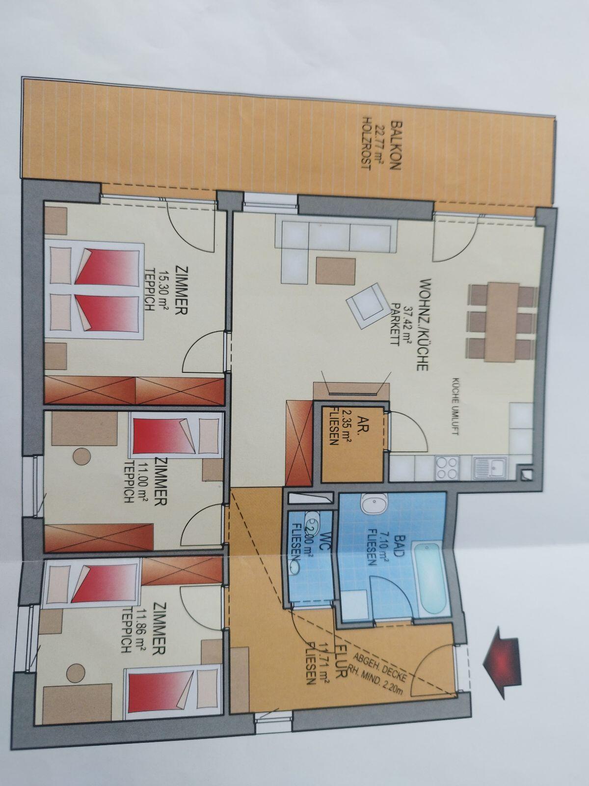 Wohnung zu vermieten 3