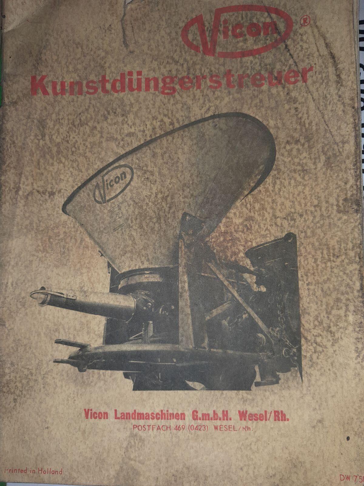 Vicon Düngerstreuer 3
