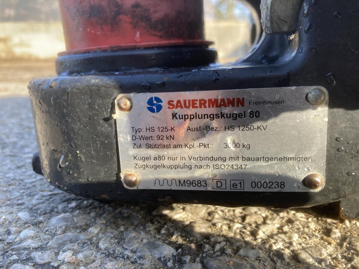 Kugelkupplung Sauermann K80 3