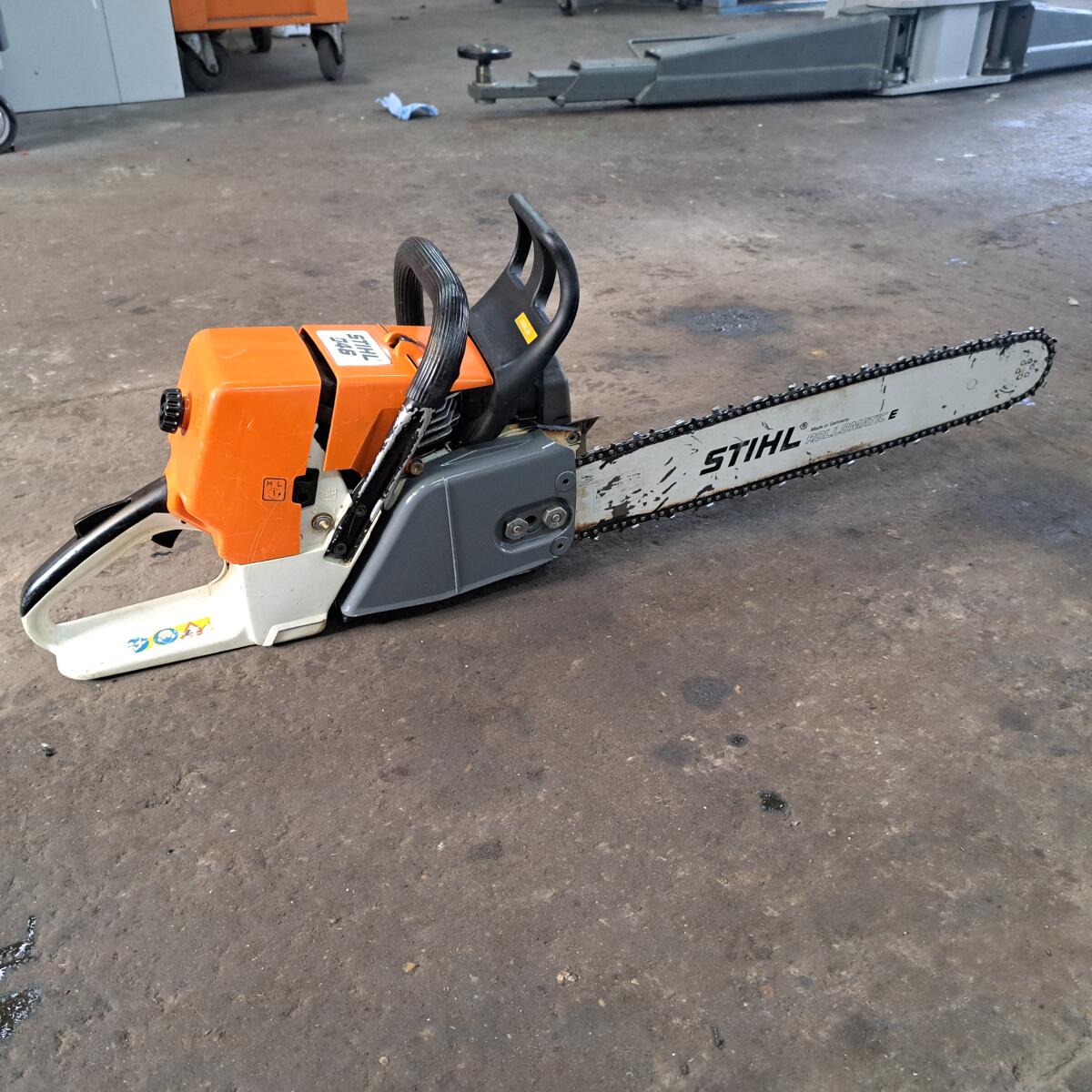 Stihl 046 mit Griffheizung 3