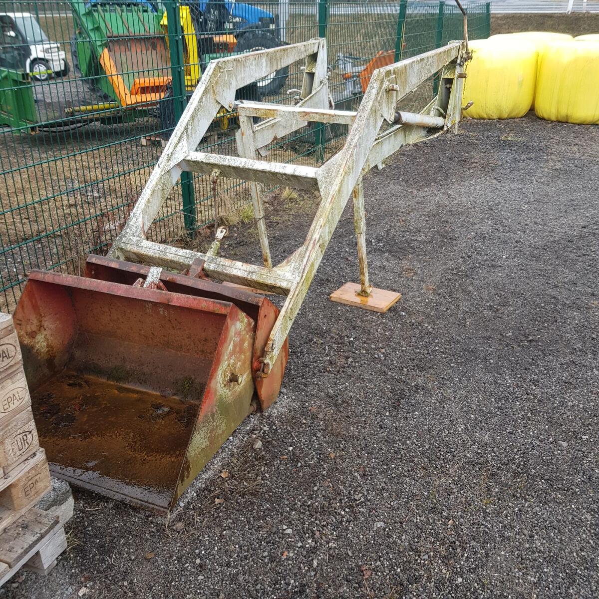 Steyr 540 Frontlader mit Konsole 3