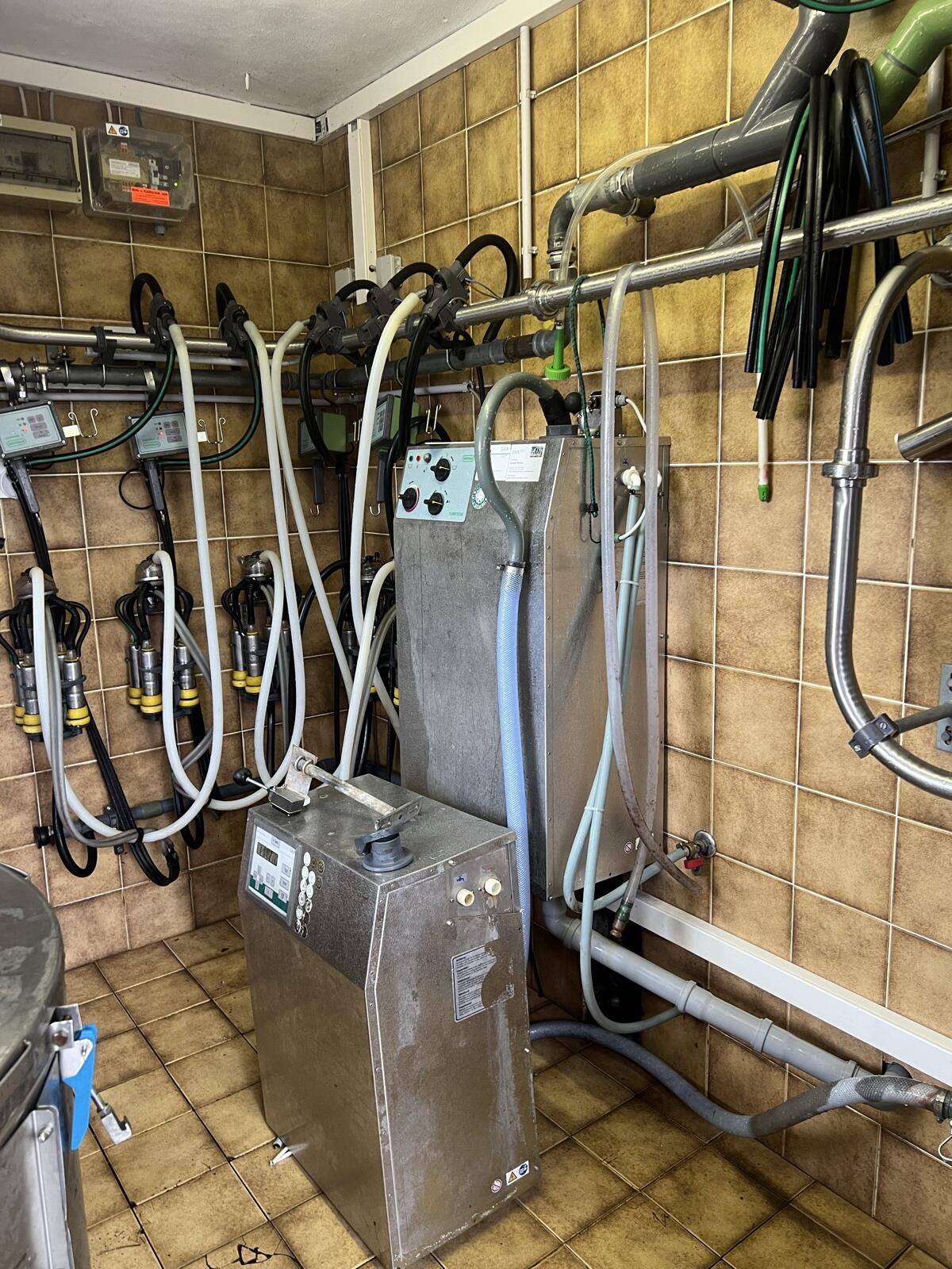 Westfalia Rohrmelkanlage 2