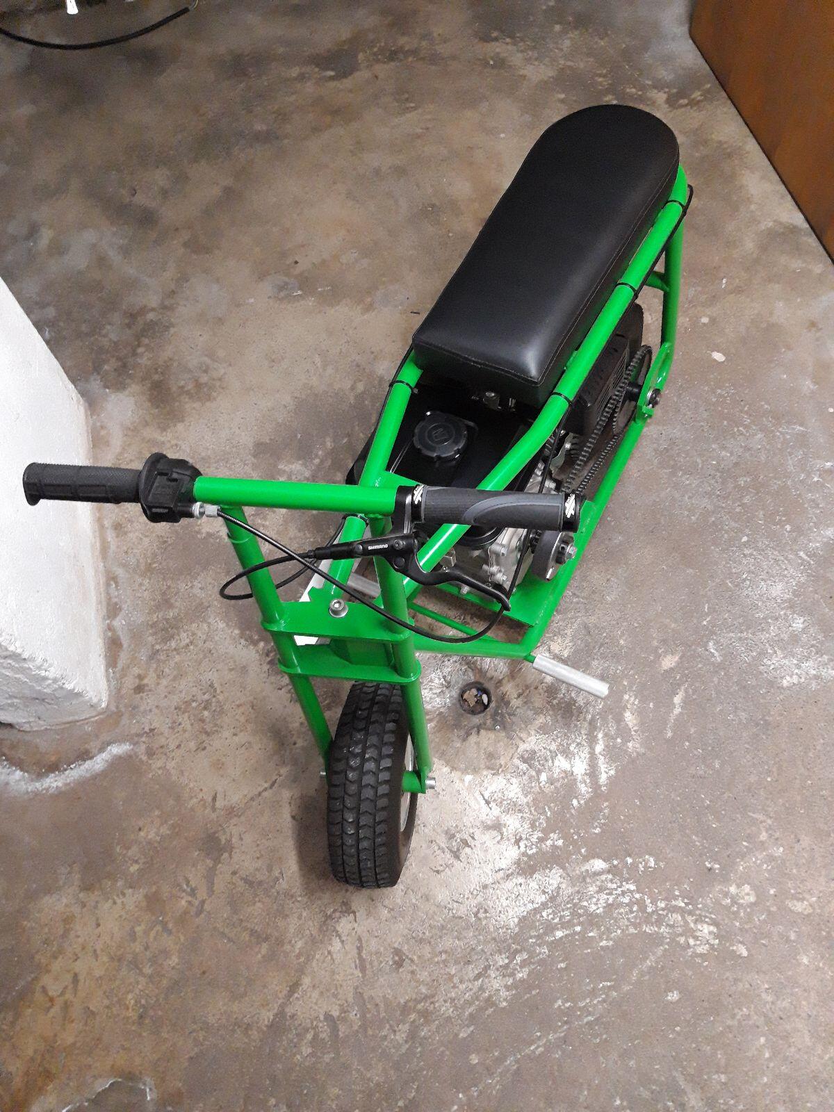 Minibike Eigenbau mit Anhänger 2
