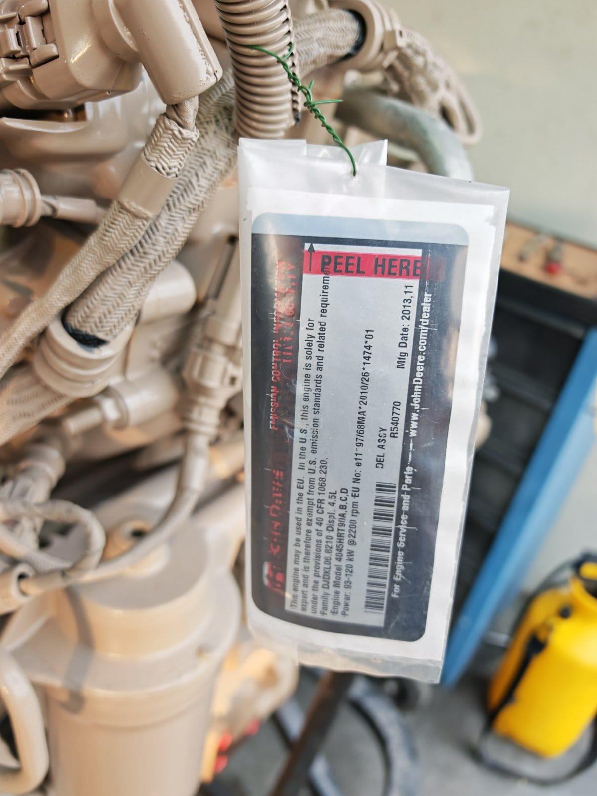 John Deere Engine 4045 R540770 3