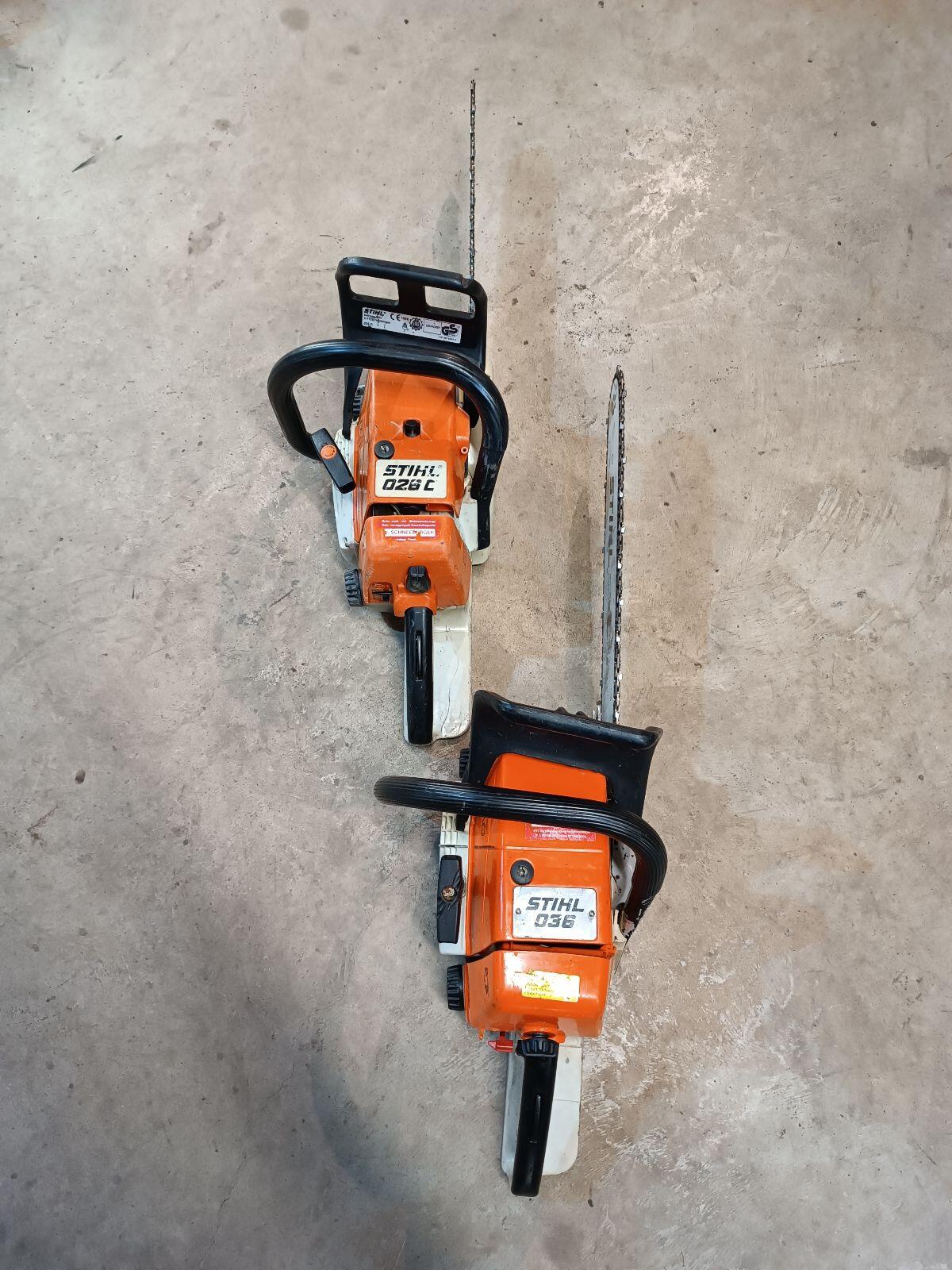 Stihl MS036 und MS026 3