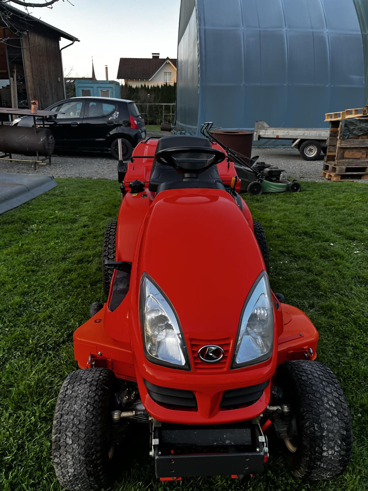 Kubota Rasenmäher Traktor 2