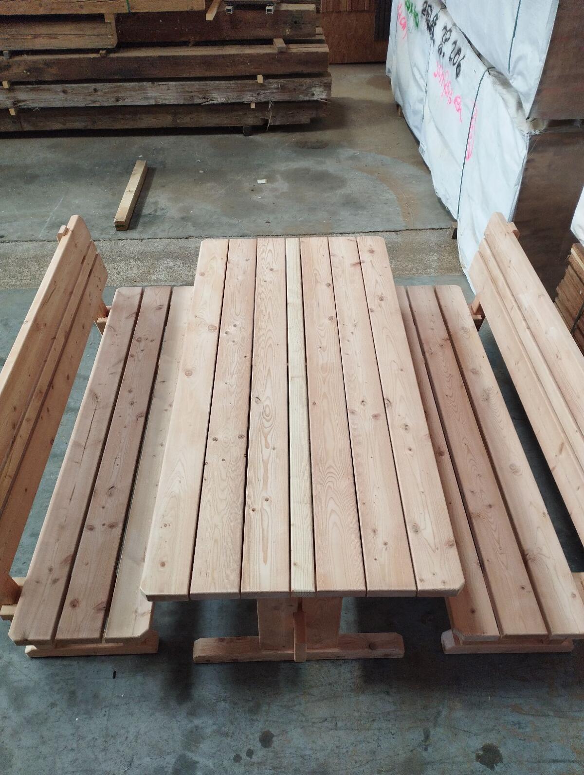 Gartengarnitur Lärchenholz 3