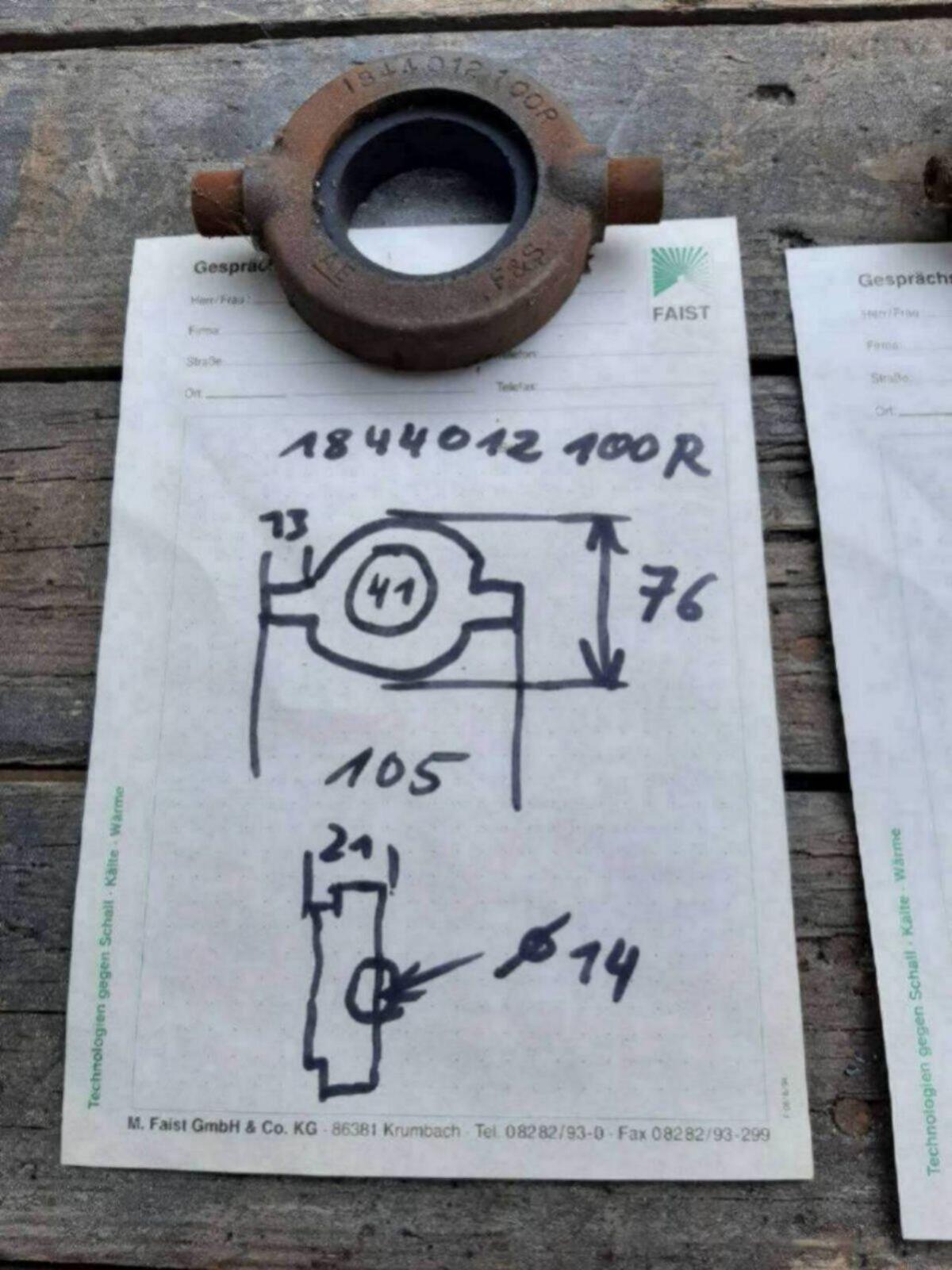 Verschiedene Graphit-Ausrücklager 2